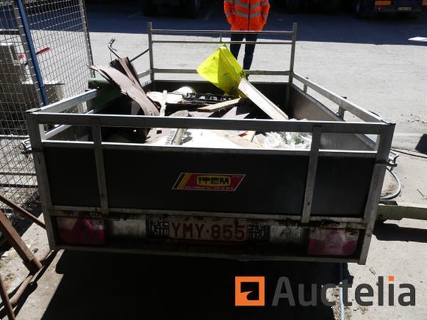 Grote foto enkelassige aanhangwagen 750 kg delje agrarisch aanhangwagens