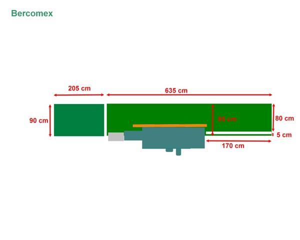 Grote foto bercomex bloemenboslijn met crm bindmachine agrarisch tuinbouw
