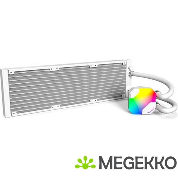 Grote foto montech hyper flow argb 360mm waterkoeling wit computers en software overige computers en software