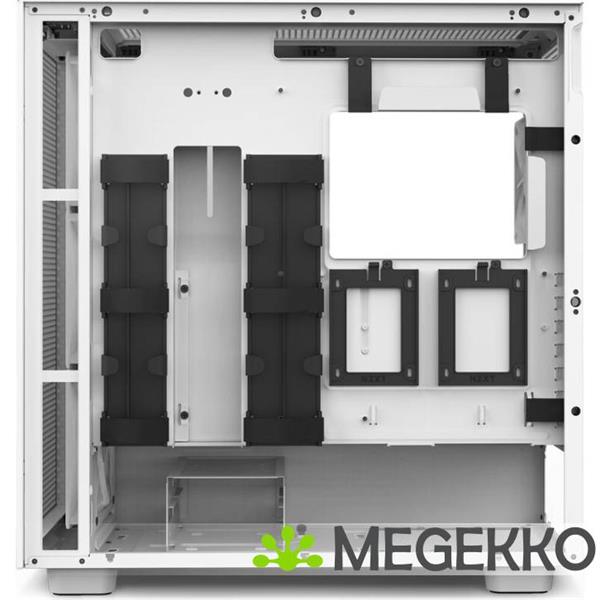 Grote foto nzxt h7 flow rgb white computers en software behuizingen en kasten