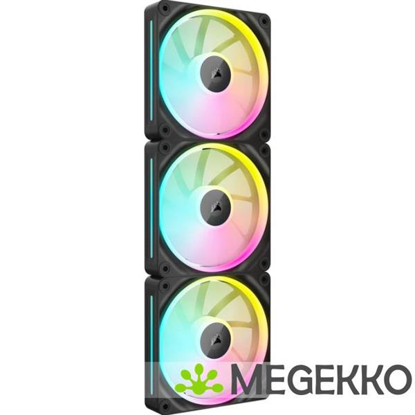 Grote foto corsair icue link lx120 rgb black triple pack computers en software overige computers en software