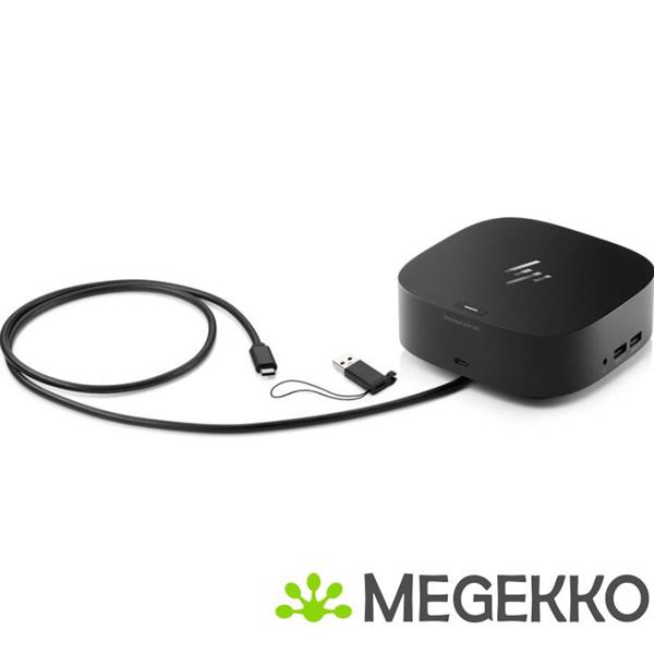 Grote foto hp universal dock g2 bedraad usb 3.2 gen 1 3.1 gen 1 type c zwart computers en software overige computers en software