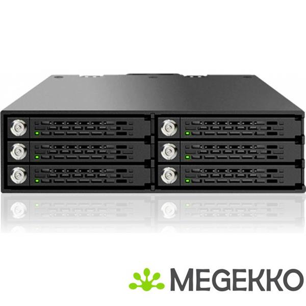 Grote foto icy dock mb996sk 6sb 6x2 5 sata behuizing backplane voor externe 5 25 computers en software harde schijven