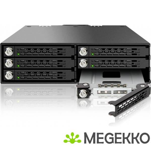 Grote foto icy dock mb996sk 6sb 6x2 5 sata behuizing backplane voor externe 5 25 computers en software harde schijven