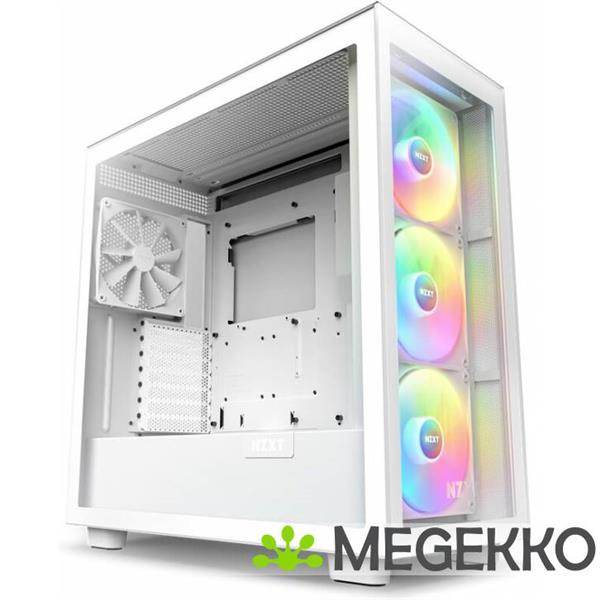 Grote foto nzxt h7 elite 2023 white computers en software behuizingen en kasten