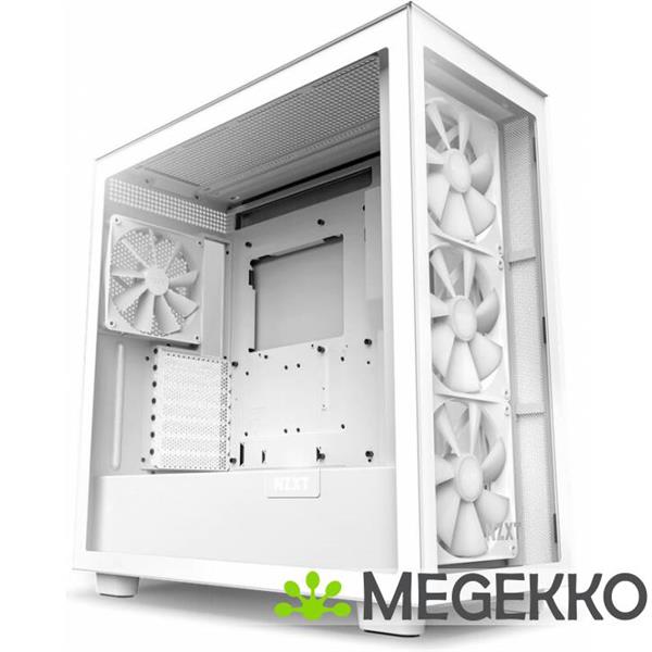 Grote foto nzxt h7 elite 2023 white computers en software behuizingen en kasten
