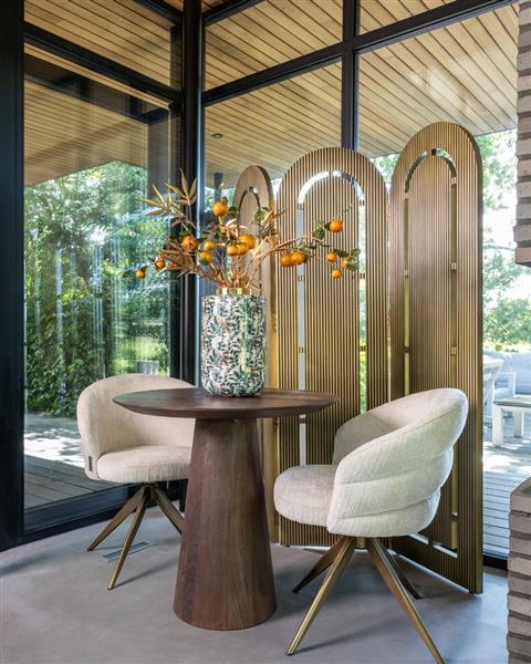 Grote foto kamerscherm macallen brushed gold richmond interiors huis en inrichting eettafels