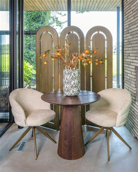Grote foto kamerscherm macallen brushed gold richmond interiors huis en inrichting eettafels