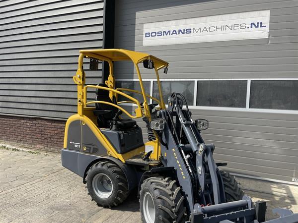 Grote foto eurotrac w11 m minishovel kniklader bj 2024 60 uur 299 lease agrarisch shovels