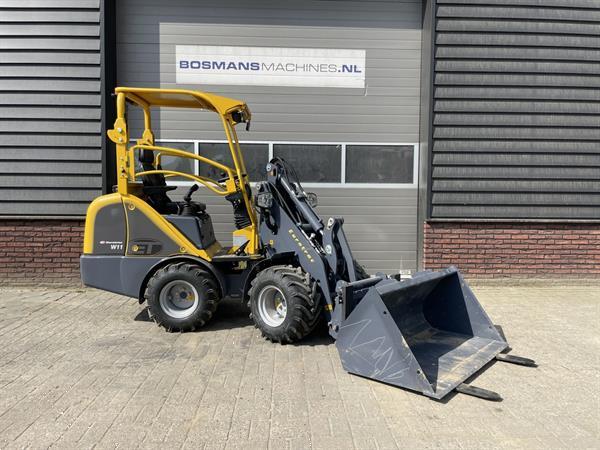 Grote foto eurotrac w11 m minishovel kniklader bj 2024 60 uur 299 lease agrarisch shovels