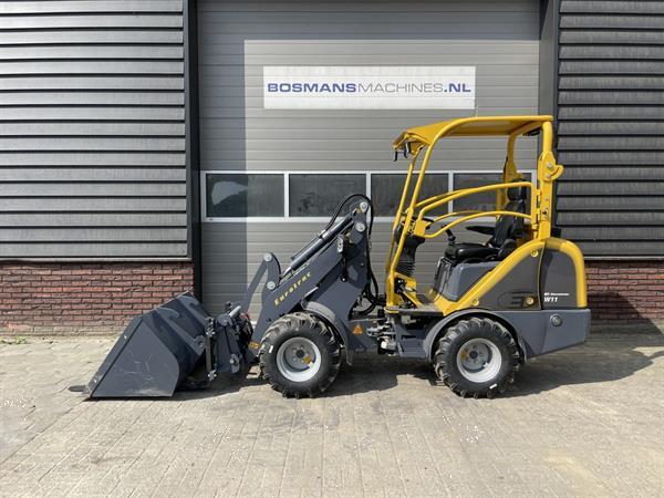 Grote foto eurotrac w11 m minishovel kniklader bj 2024 60 uur 299 lease agrarisch shovels