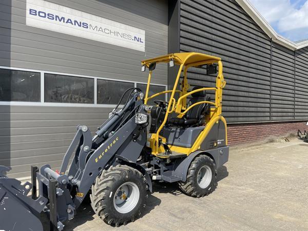 Grote foto eurotrac w11 m minishovel kniklader bj 2024 60 uur 299 lease agrarisch shovels