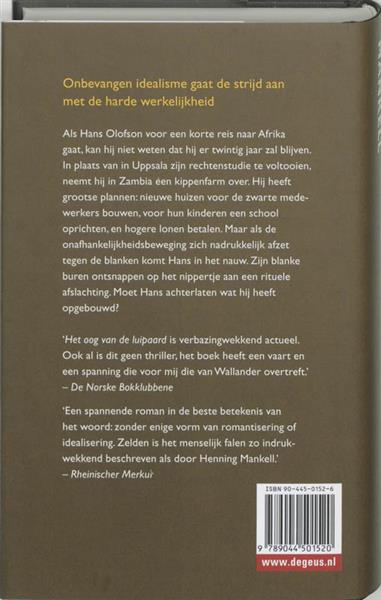 Grote foto het oog van de luipaard boeken overige boeken