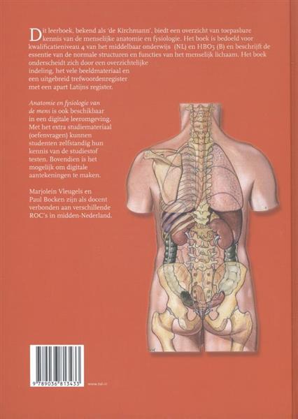 Grote foto anatomie en fysiologie van de mens kwalificatieniveau 4 boeken wetenschap