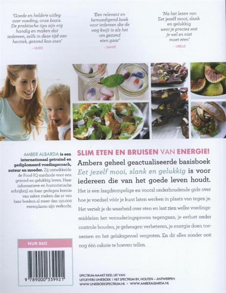 Grote foto eet jezelf mooi slank gelukkig boeken wetenschap