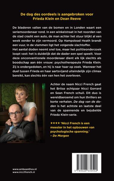 Grote foto de dag van de doden frieda klein 8 boeken thrillers