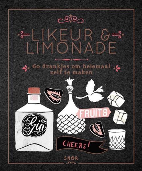Grote foto likeur limonade boeken kookboeken