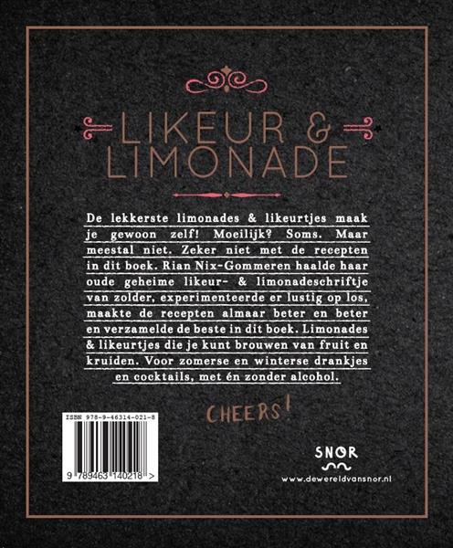 Grote foto likeur limonade boeken kookboeken