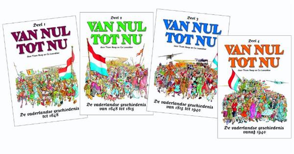 Grote foto van nul tot nu pakket 1 4 boeken stripboeken