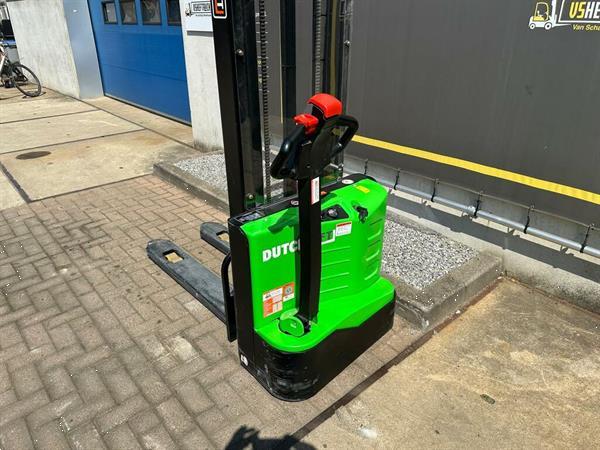 Grote foto vs 22180 elektrische stapelaar dutchlift 3.600mm nieuwstaat doe het zelf en verbouw hefwerktuigen
