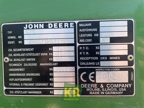 Grote foto john deere cts 693383 agrarisch maaidorsers