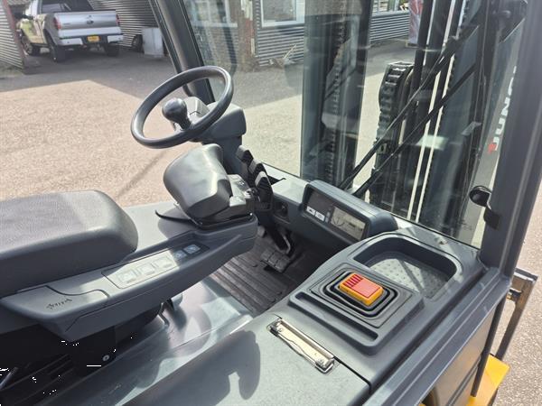 Grote foto jungheinrich efg 430k 3 ton mast 3f470 2967 uur. agrarisch heftrucks