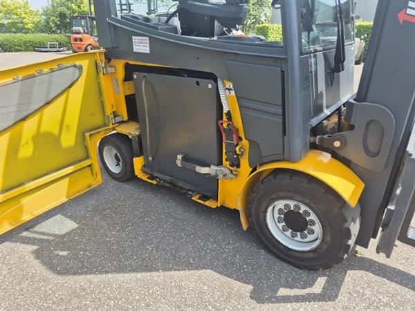 Grote foto jungheinrich efg 430k 3 ton mast 3f470 2967 uur. agrarisch heftrucks