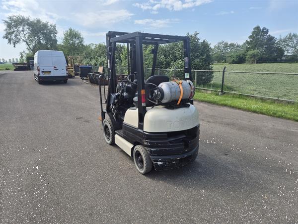 Grote foto toyota 6fgf18 lpg 1750 kg mast 2w350 5186 uur agrarisch heftrucks