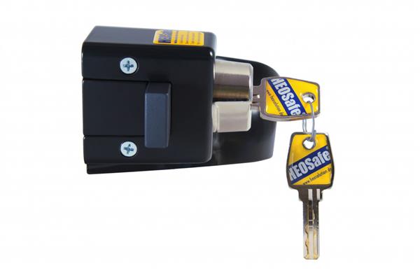 Grote foto heosafe draaiknop met slot ducato 250 290 boxer jumper 2006 zwart caravans en kamperen caravan accessoires
