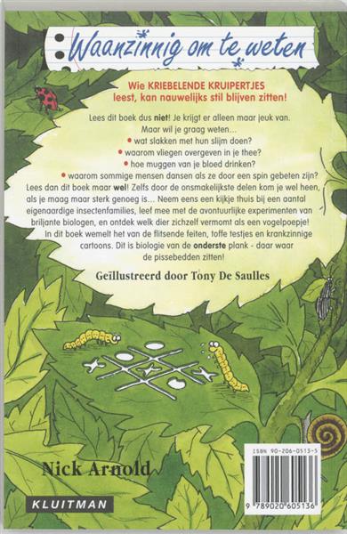 Grote foto kriebelende kruipertjes waanzinnig om te weten boeken jeugd 13 jaar en ouder