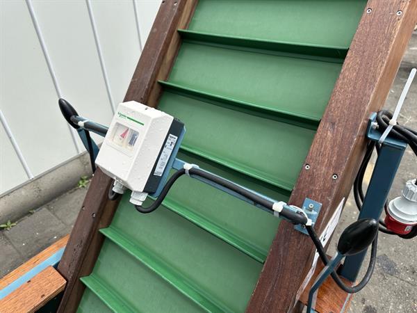 Grote foto perfect opvoerband met doseertransportband doe het zelf en verbouw afvalverwerking