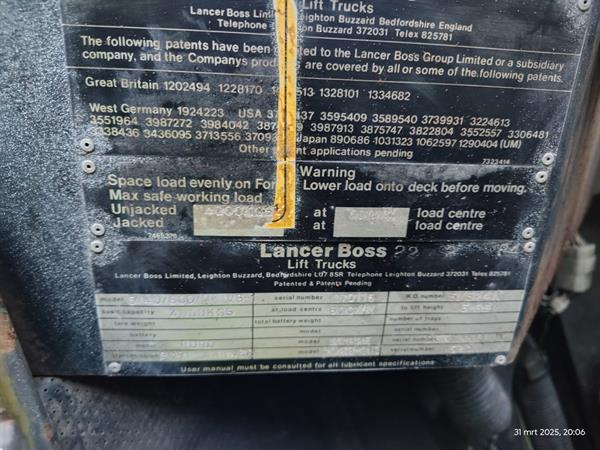 Grote foto boss zijlader 4000 kg diesel doe het zelf en verbouw hefwerktuigen