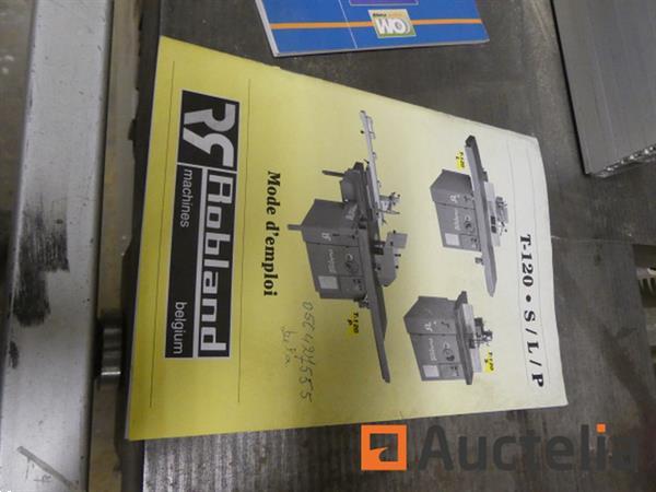 Grote foto robland t120 lange tafelfrees met 4 roll feeder doe het zelf en verbouw ijzerwaren en bevestigingsmiddelen