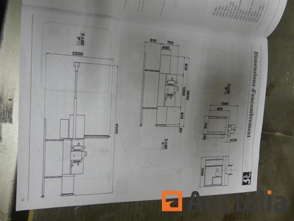 Grote foto robland t120 lange tafelfrees met 4 roll feeder doe het zelf en verbouw ijzerwaren en bevestigingsmiddelen