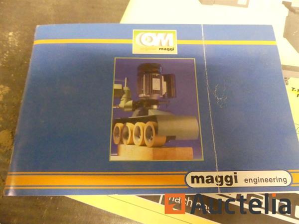 Grote foto robland t120 lange tafelfrees met 4 roll feeder doe het zelf en verbouw ijzerwaren en bevestigingsmiddelen