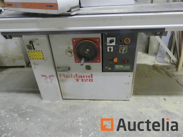 Grote foto robland t120 lange tafelfrees met 4 roll feeder doe het zelf en verbouw ijzerwaren en bevestigingsmiddelen