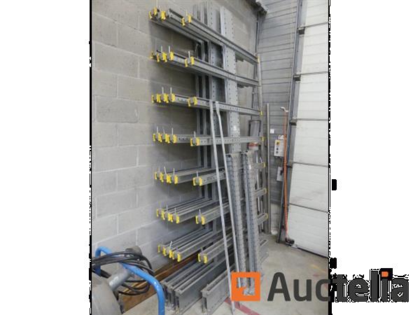 Grote foto metalen rek 2 zijden 8 niveaus doe het zelf en verbouw hefwerktuigen
