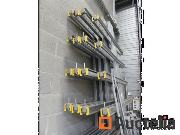 Grote foto metalen rek 2 zijden 8 niveaus doe het zelf en verbouw hefwerktuigen