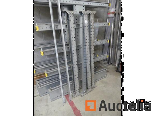 Grote foto metalen rek 2 zijden 8 niveaus doe het zelf en verbouw hefwerktuigen