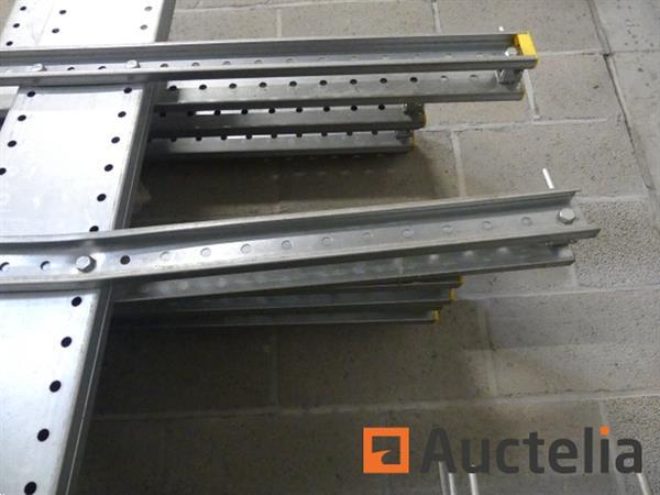 Grote foto metalen rek 2 zijden 8 niveaus doe het zelf en verbouw hefwerktuigen