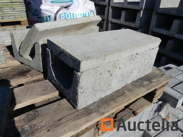 Grote foto betonnen kabelgoot met afdekking doe het zelf en verbouw onderdelen en accessoires
