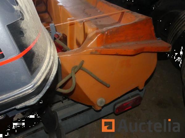 Grote foto reddingsboot met aanhanger en motor watersport en boten overige watersport en boten