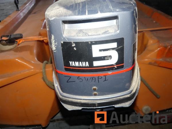 Grote foto reddingsboot met aanhanger en motor watersport en boten overige watersport en boten