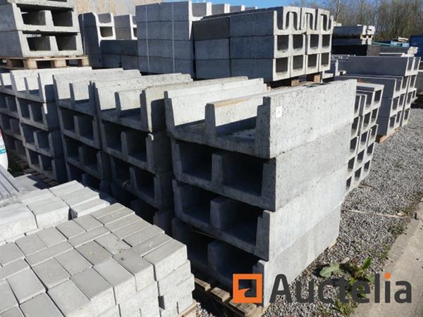 Grote foto dubbele betonnen kabelgoot doe het zelf en verbouw onderdelen en accessoires