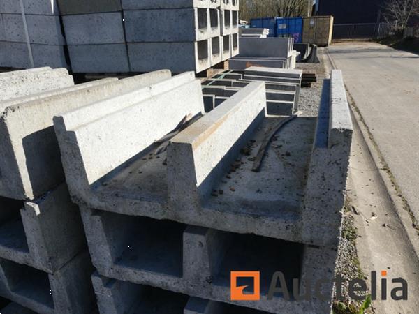 Grote foto dubbele betonnen kabelgoot doe het zelf en verbouw onderdelen en accessoires