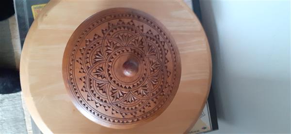 Grote foto pracht uitgesneden houten dekseldoos antiek en kunst overige in antiek gebruiksvoorwerpen
