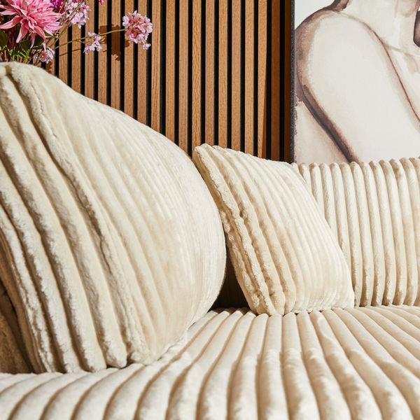 Grote foto mysofa hoekbank teddy 5 jaar garantie divan links 2 5 zits huis en inrichting eettafels