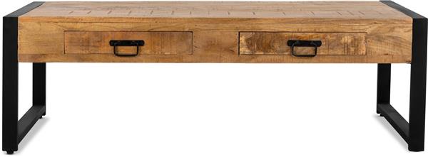 Grote foto salontafel britt 2 lades 120x60x45 cm leverbaar vanaf week 20 huis en inrichting eettafels