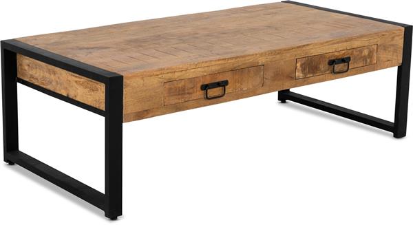 Grote foto salontafel britt 2 lades 120x60x45 cm leverbaar vanaf week 20 huis en inrichting eettafels
