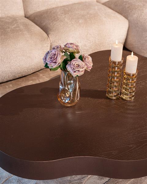 Grote foto salontafel bogor set van 2 brons richmond interiors huis en inrichting eettafels